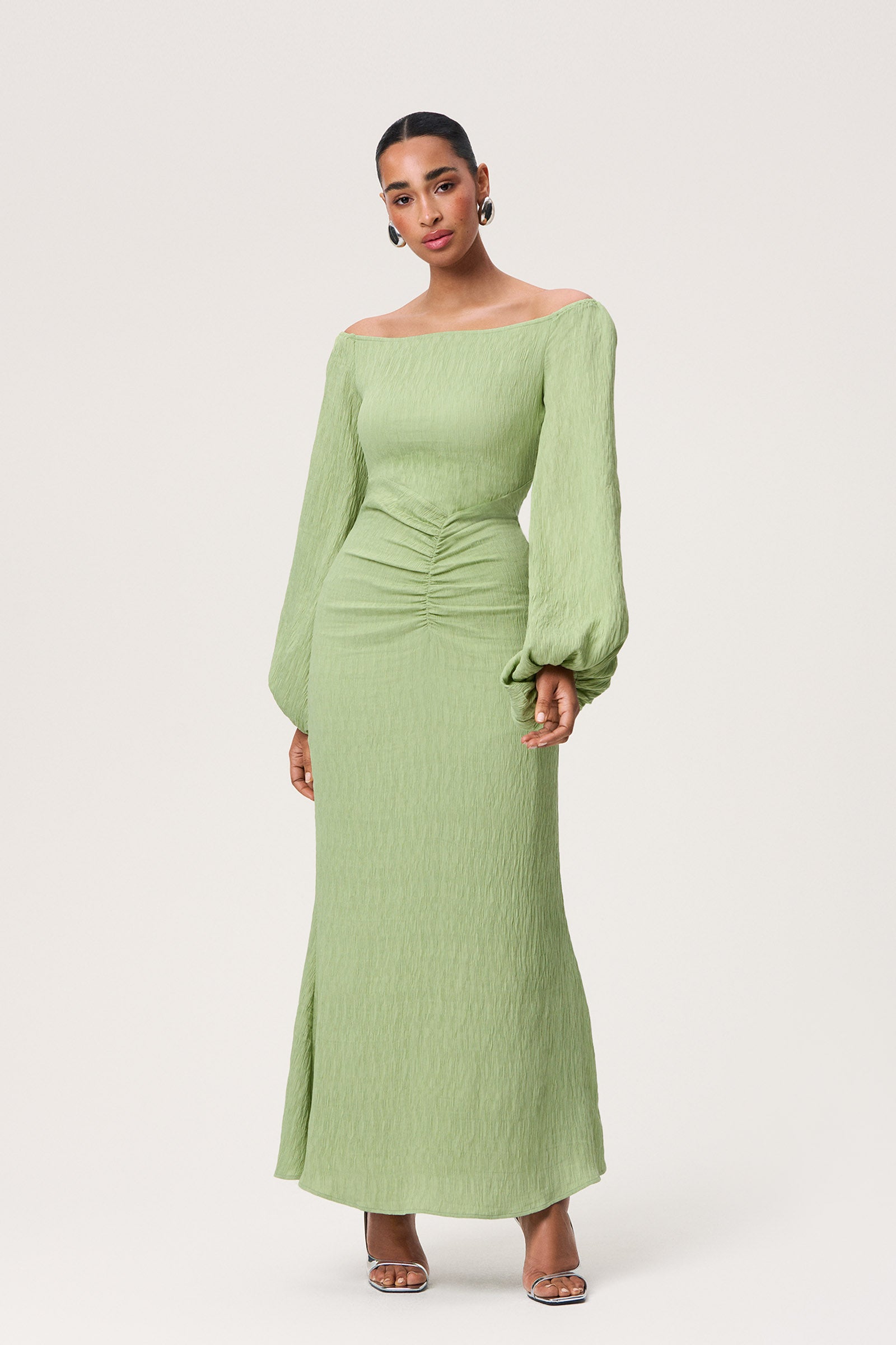 Reno maxi dress in green