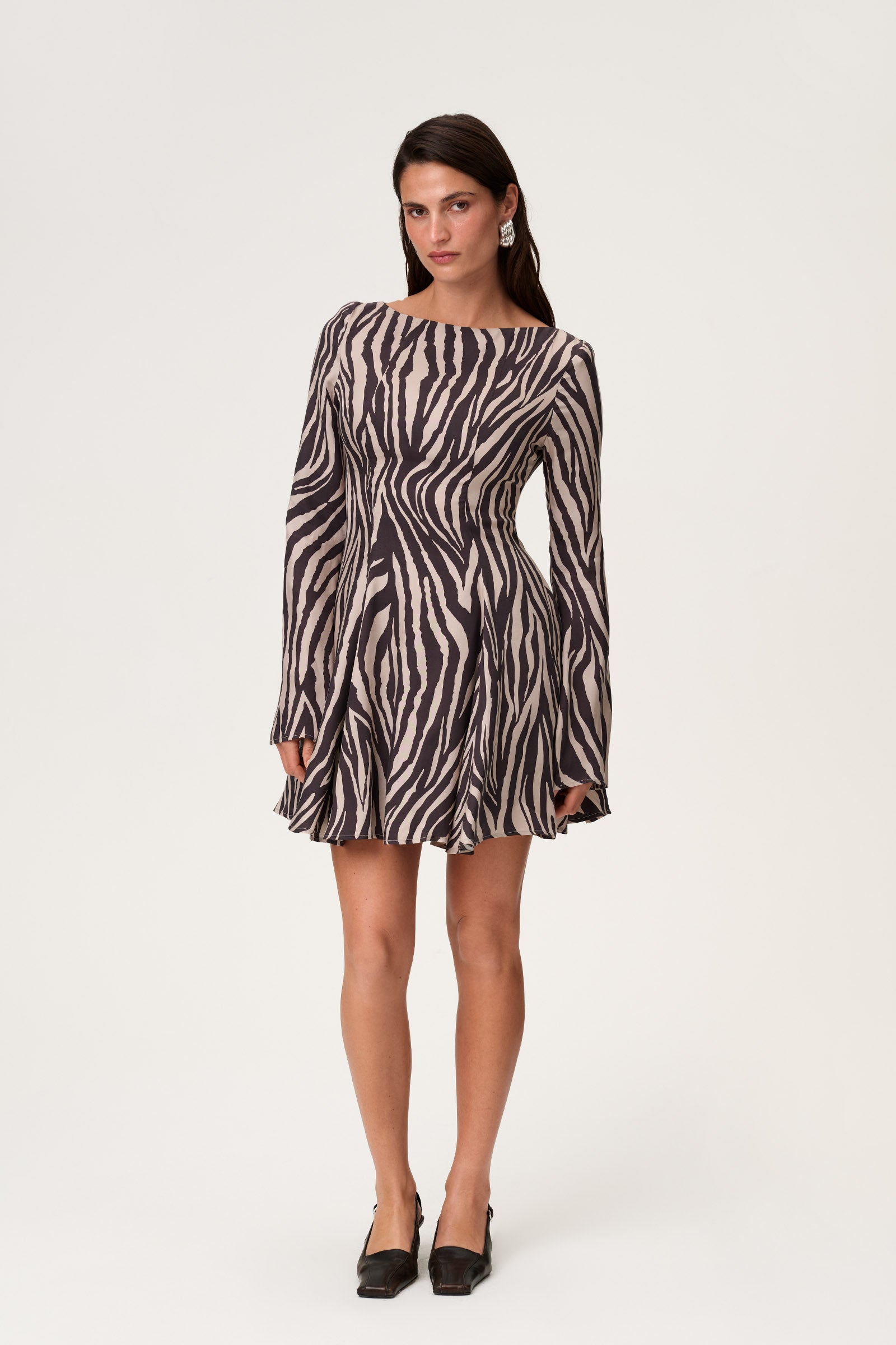 Riom Mini Dress in Zebra - Shop now adoore.com Riom Mini Dress in Zebra - Shop now adoore.com