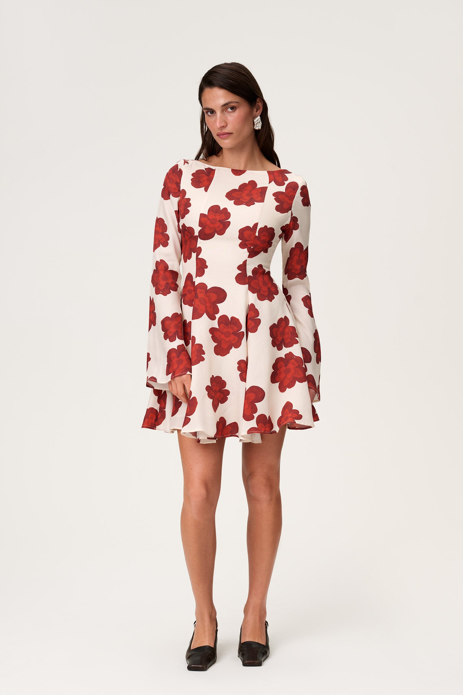 Riom Mini Dress in Red - Shop now adoore.com Riom Mini Dress in Red - Shop now adoore.com