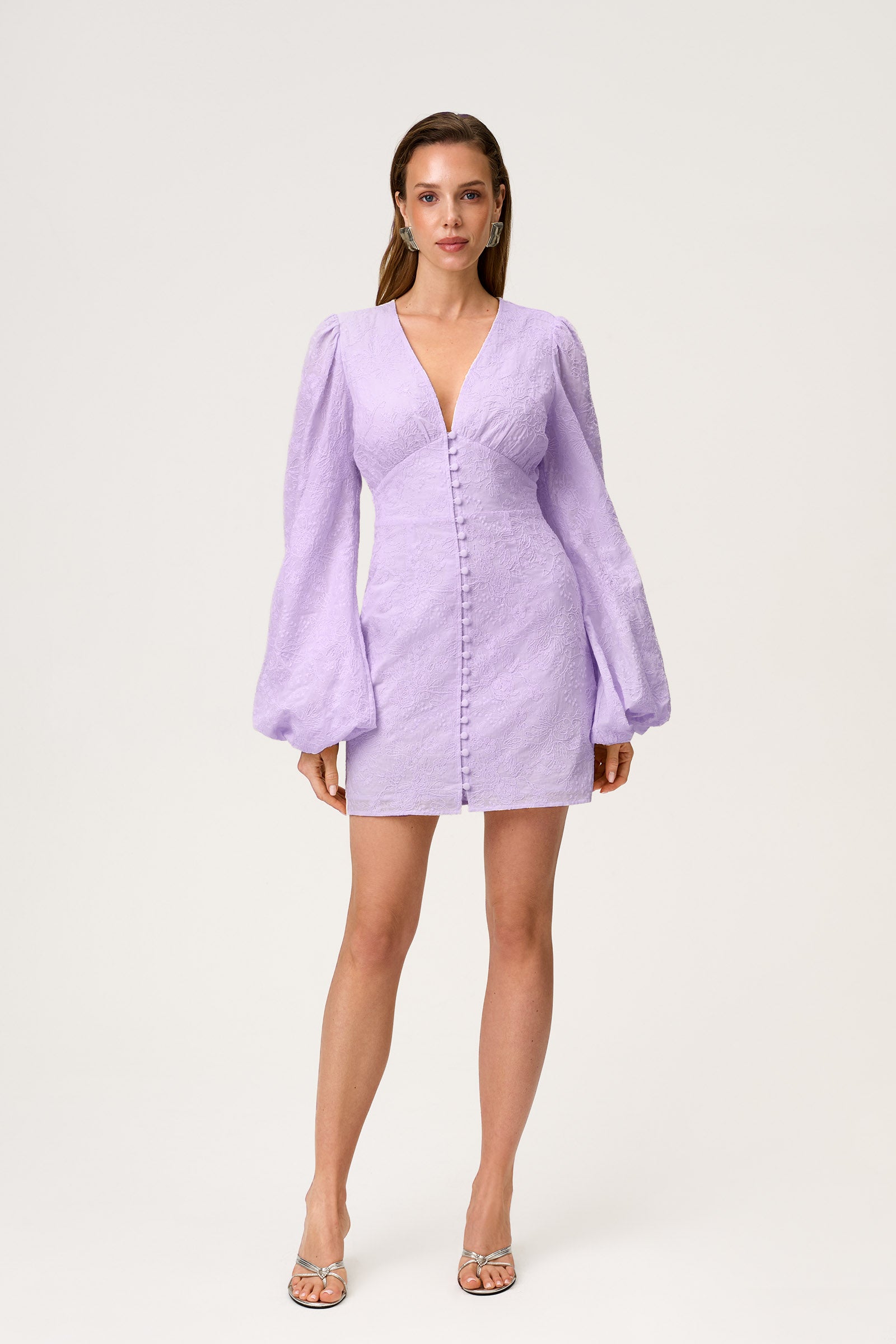 Florence mini dress in purple - Shop now – adoore.com