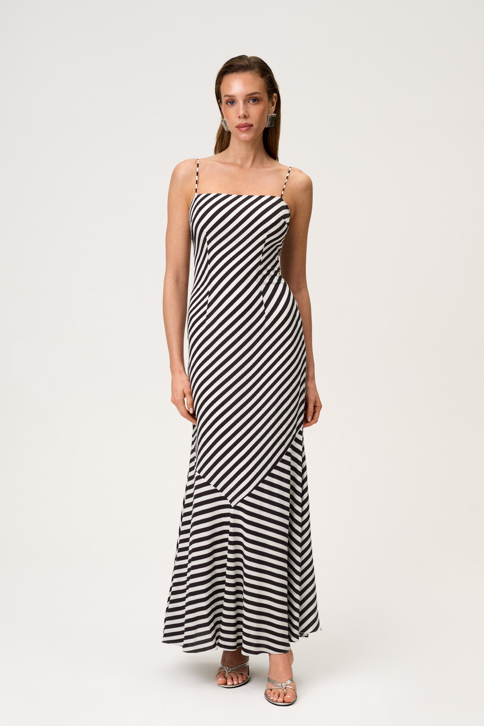 Varna Maxi Dress in Stripe