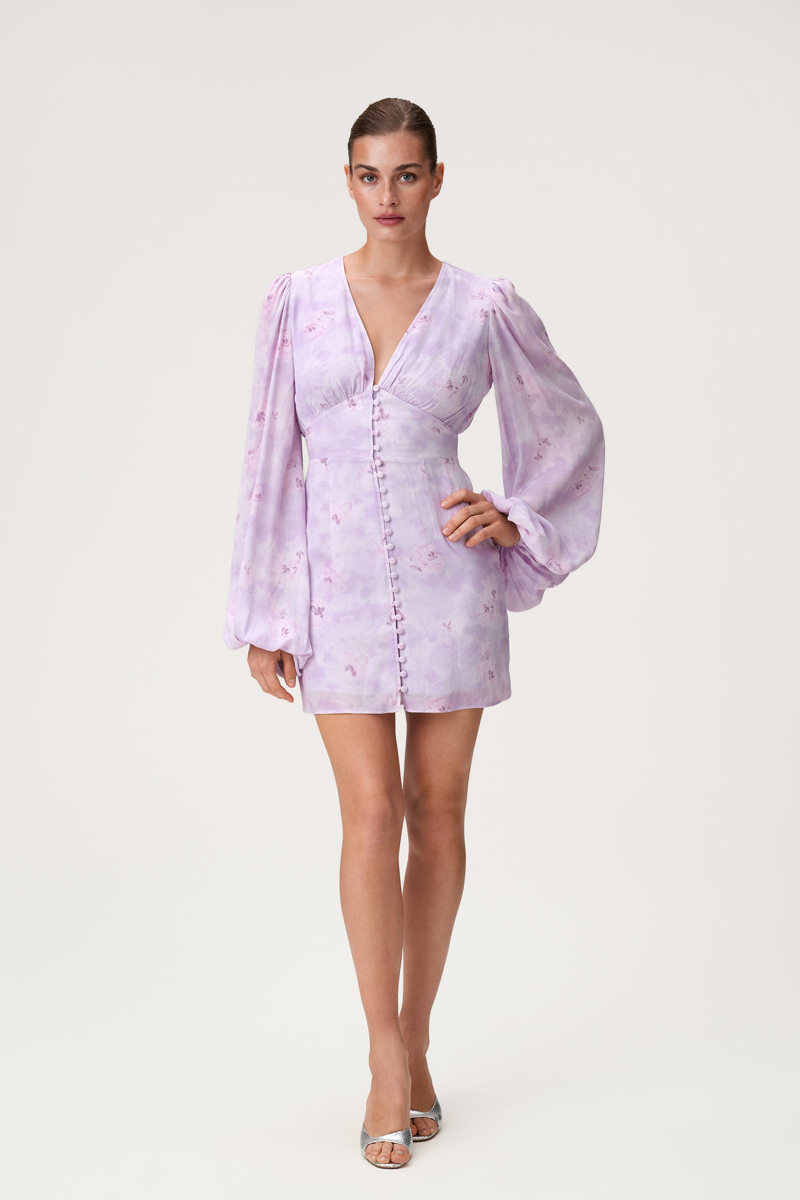 Florence Dress in Lavender - Shop now  adoore.com