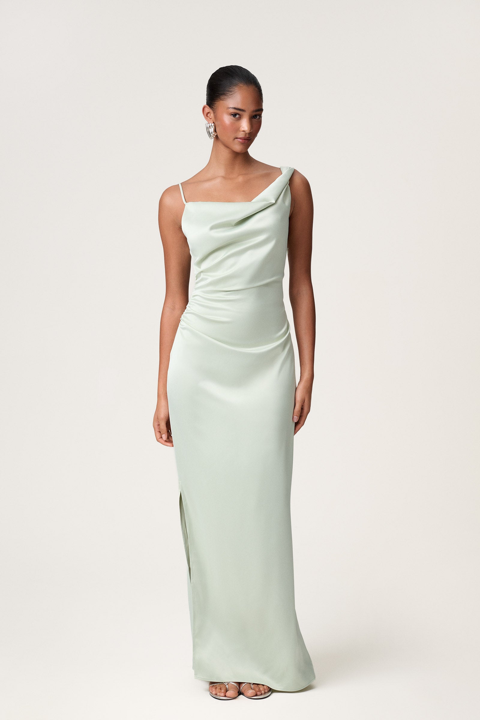 Almeria maxi dress in green - Shop dress – adoore.com
