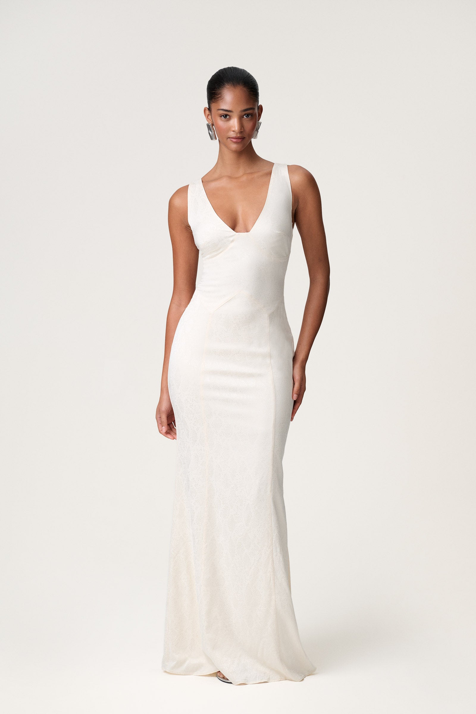 Andria maxi dress in white - Shop now  adoore.com
