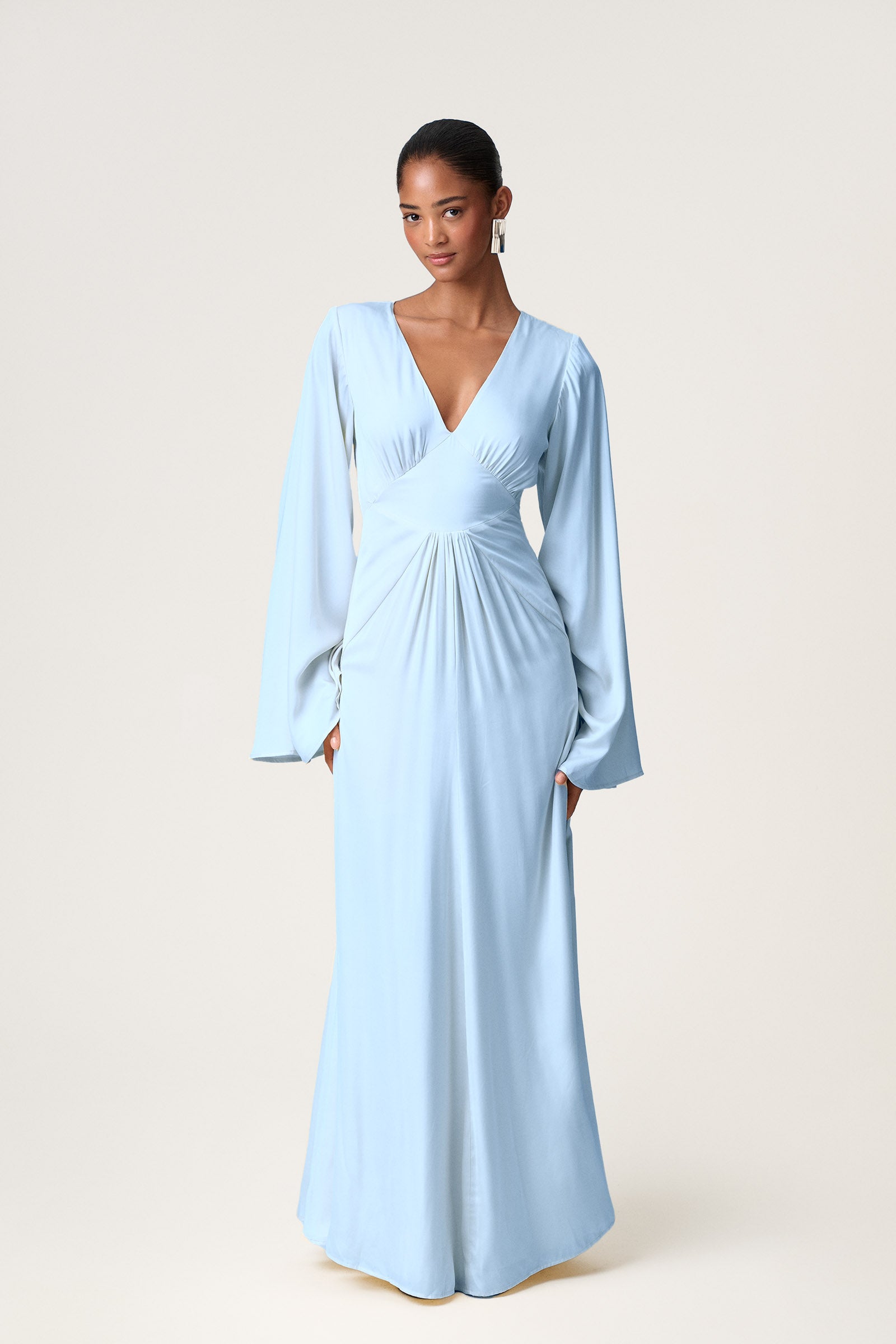 Barletta maxi dress in blue - Shop now adoore.com Barletta maxi dress in blue - Shop now adoore.com