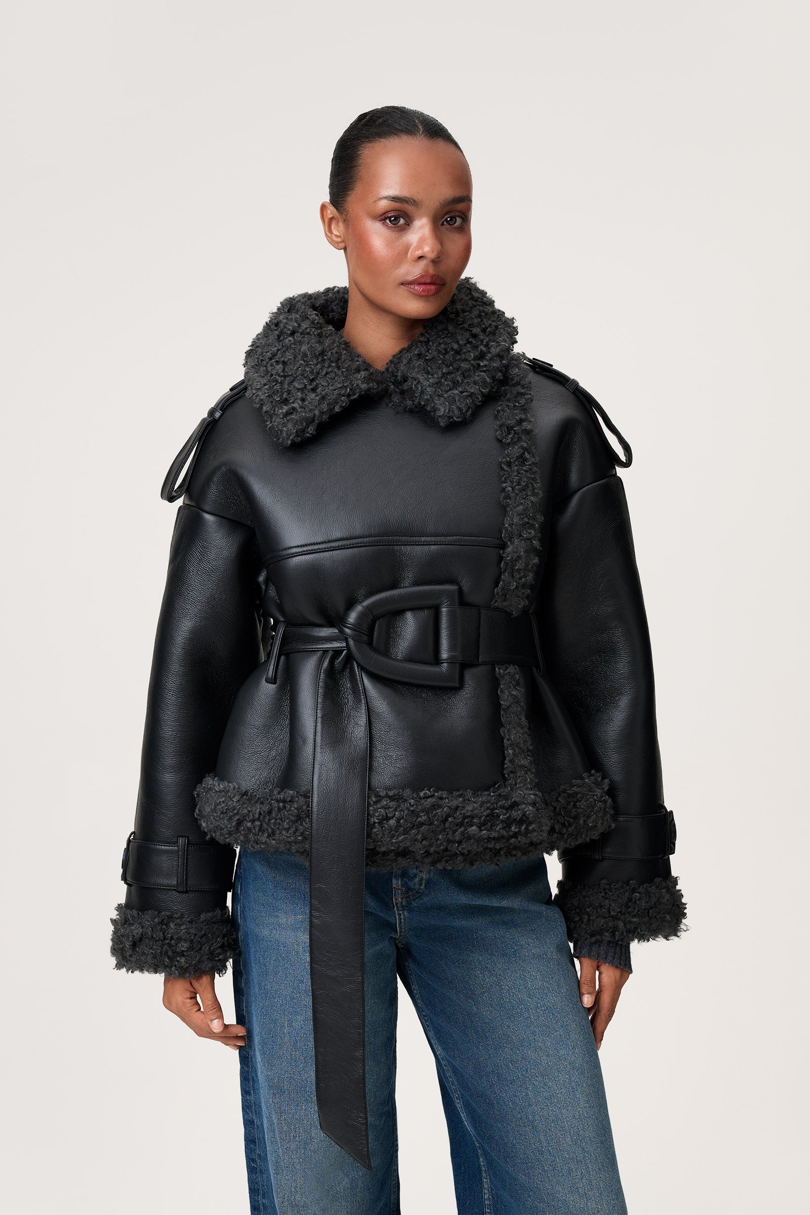 Manchester Cropped Jacket - Shop now – adoore.com