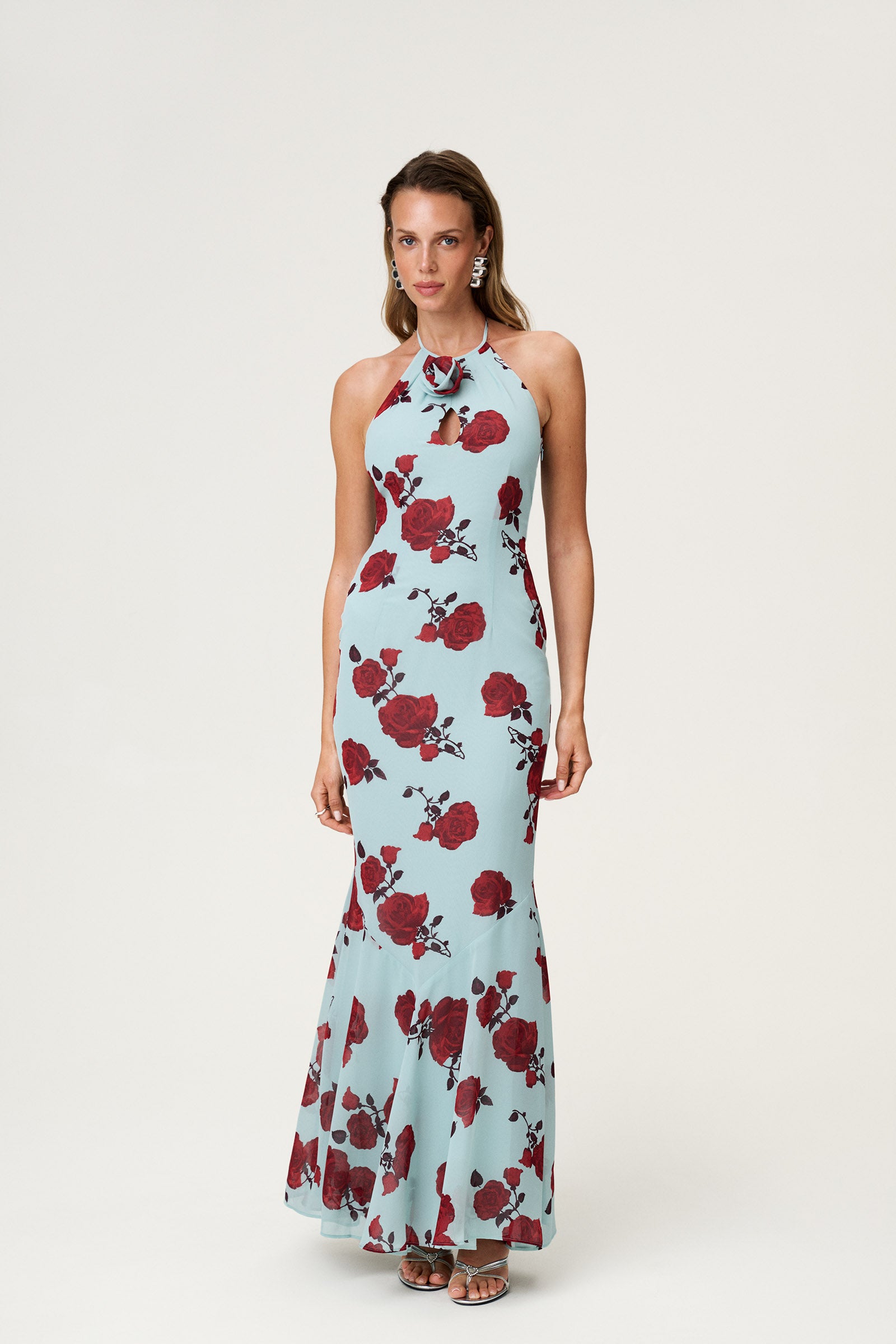 Rozzano maxi dress in mint - Shop now – adoore.com