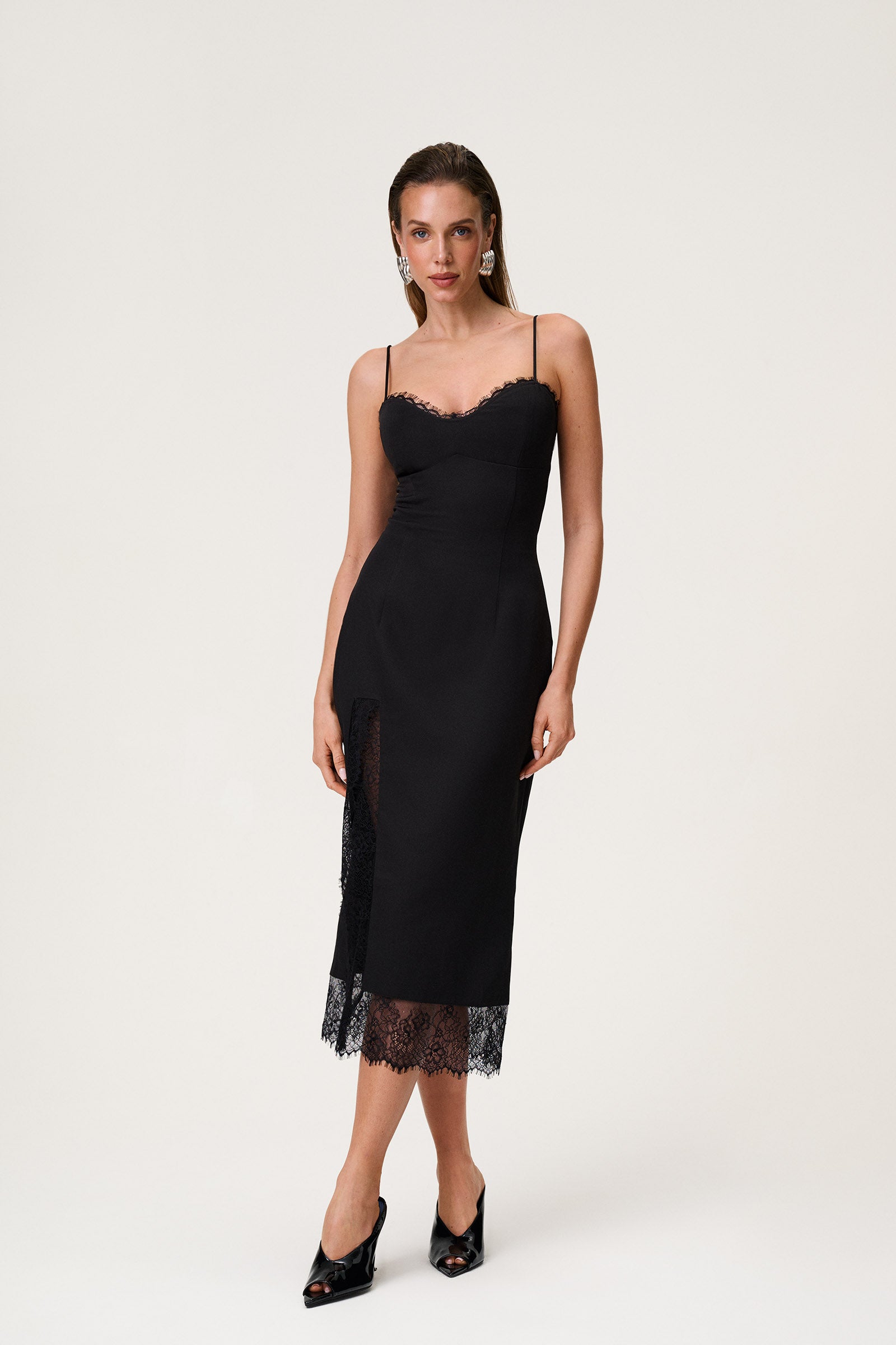 Black midi dress Shop party dress adoore.com Black midi dress Shop party dress adoore.com