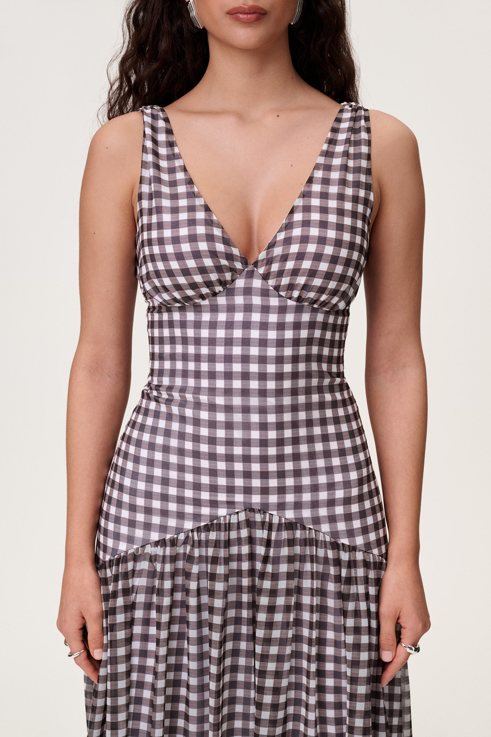 Toulouse maxi dress in brown - Shop now adoore.com Toulouse maxi dress in brown - Shop now adoore.com