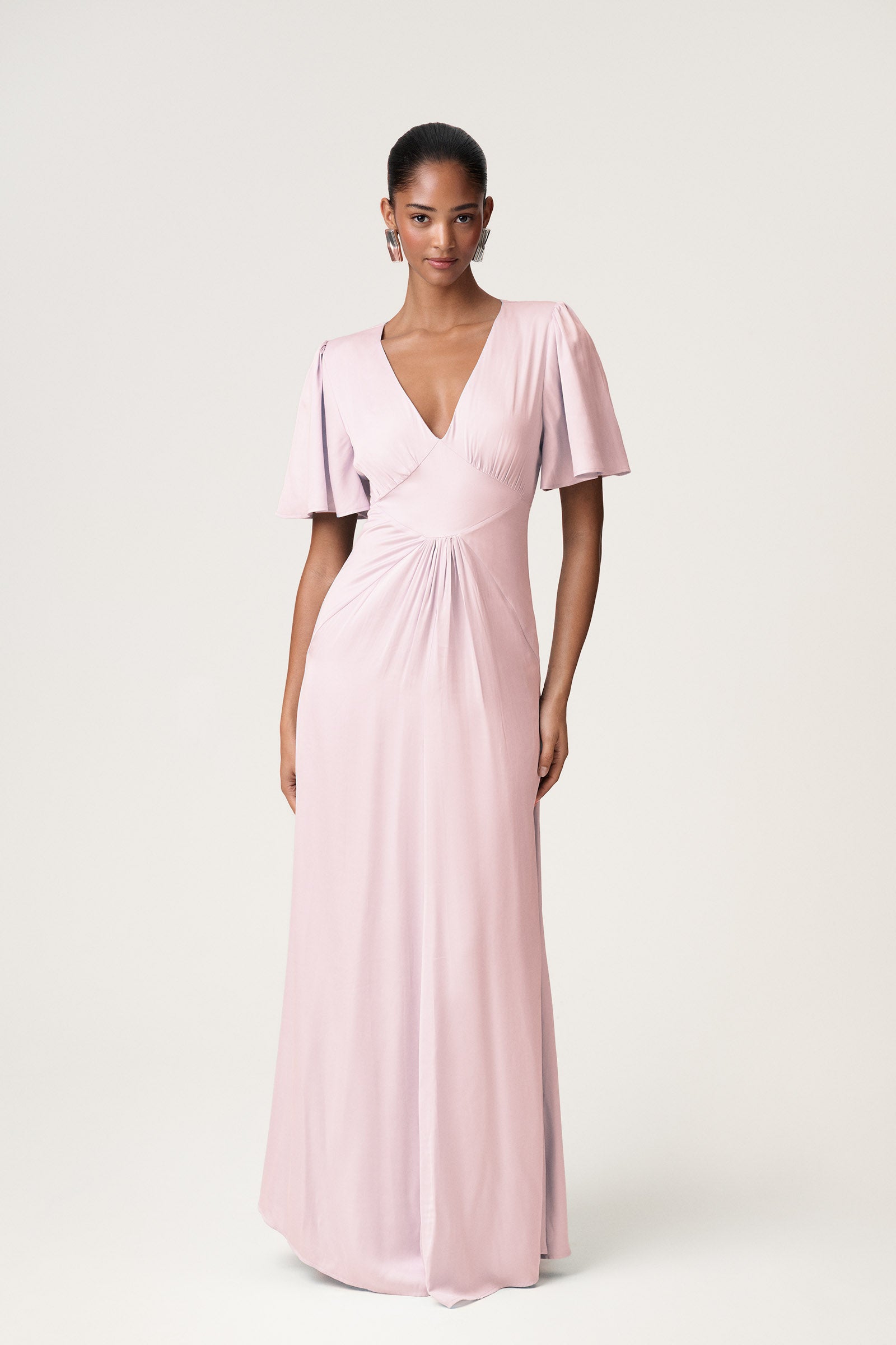 Positano maxi dress in pink - Shop now – adoore.com