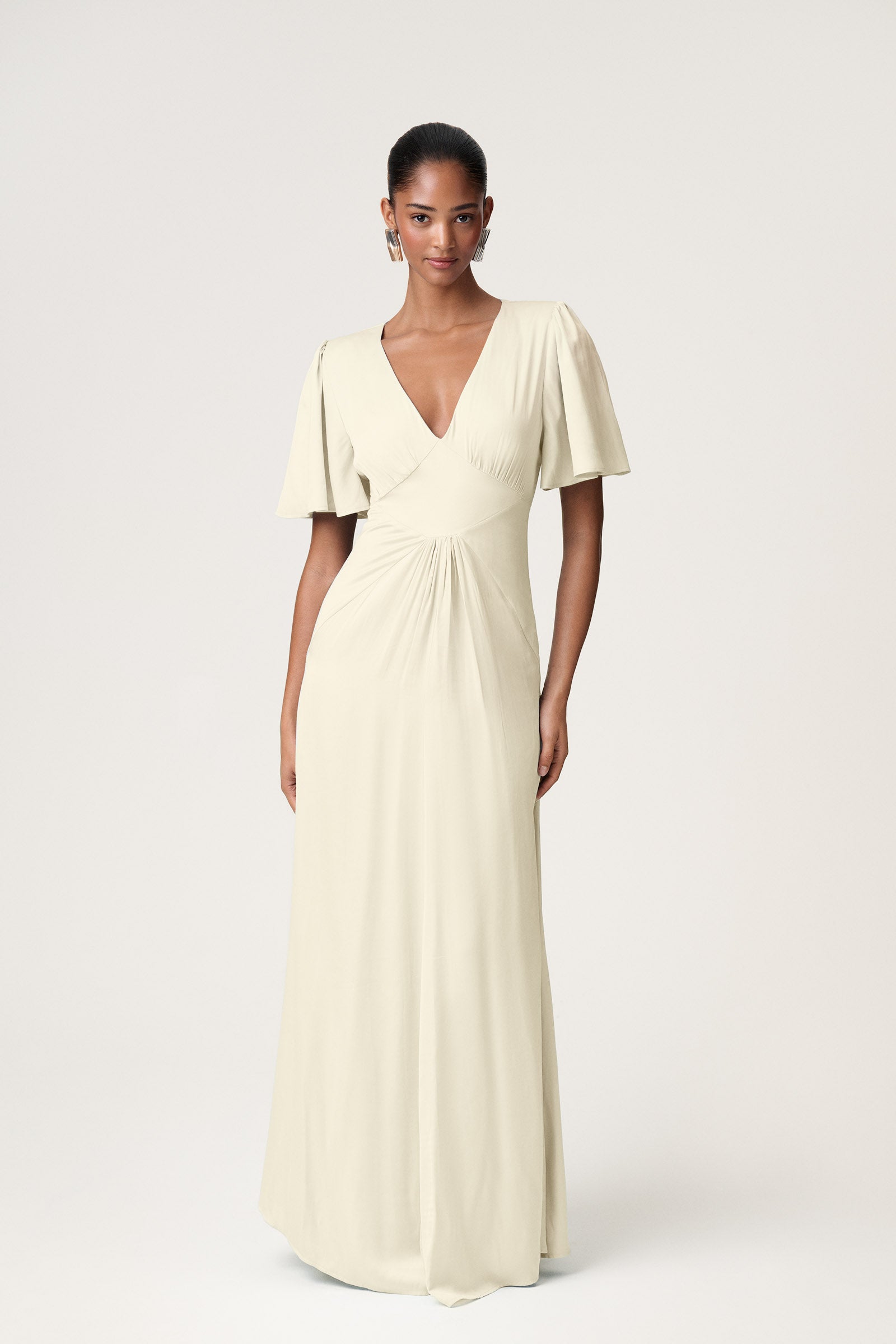 Andria maxi dress in yellow - Shop now – adoore.com
