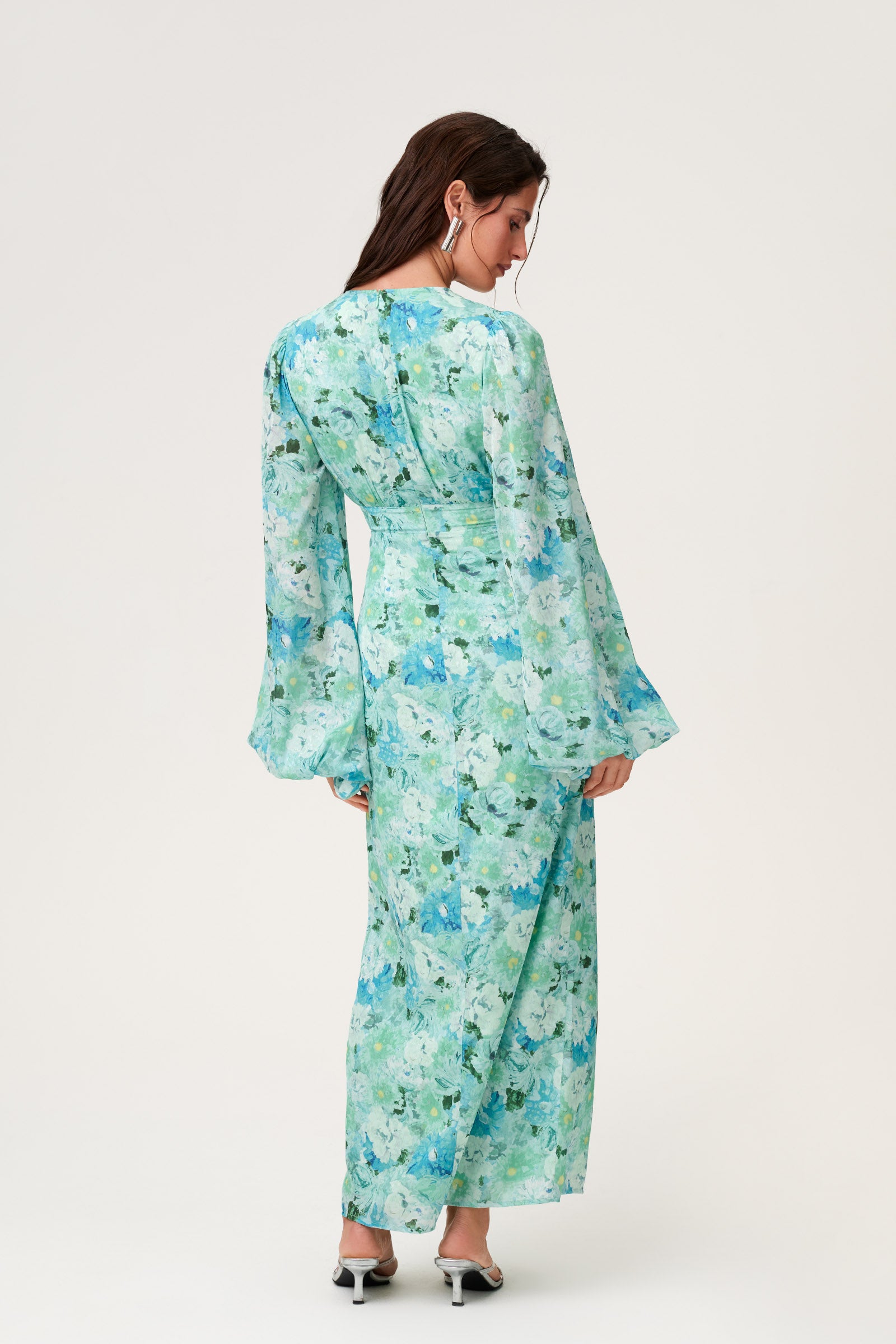 Positano dress in mint floral - Shop now adoore.com Positano dress in mint floral - Shop now adoore.com