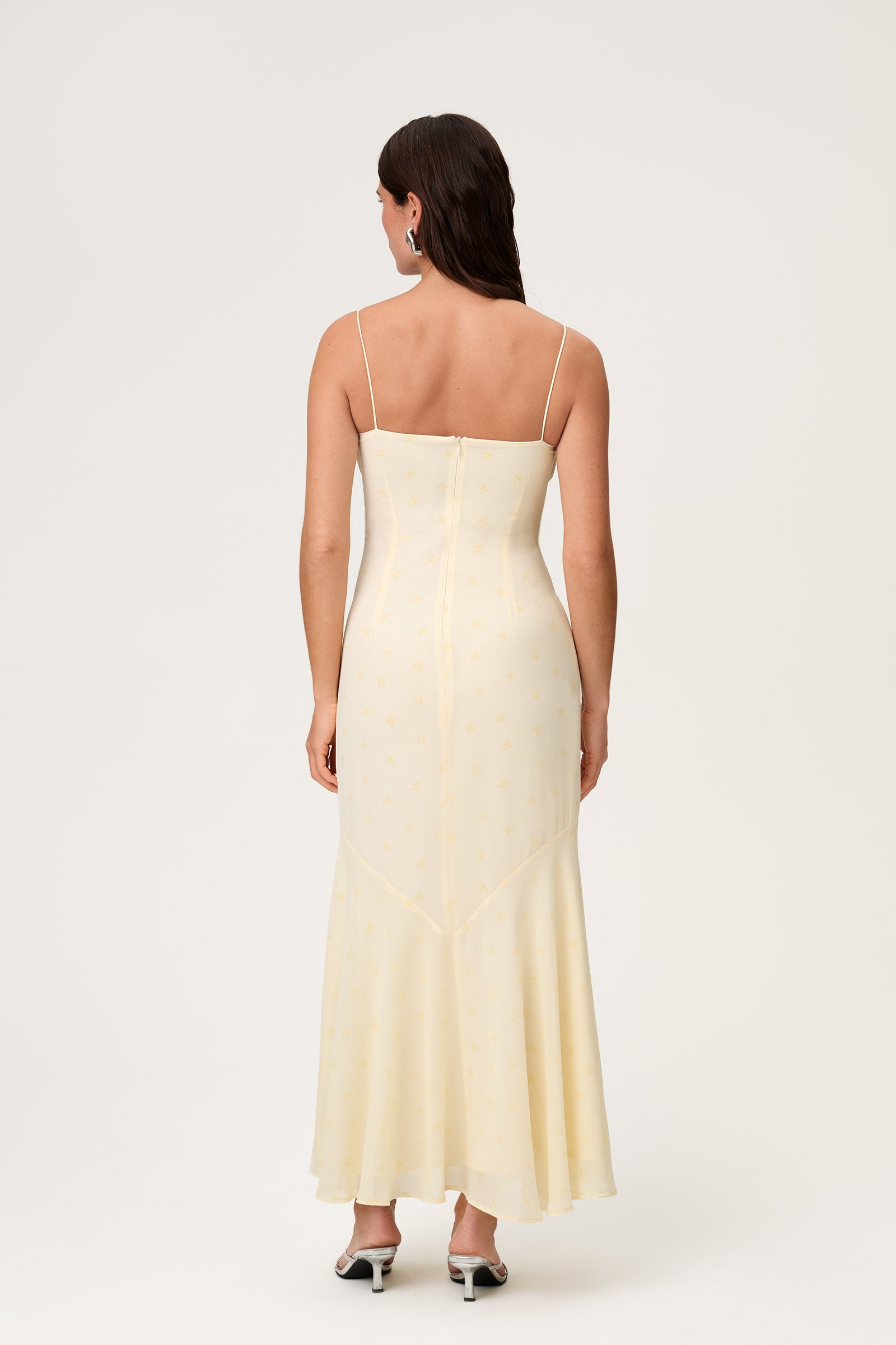marseille mini dress yellow Marcella Embroidered A-Line Mini Dress - Yellow