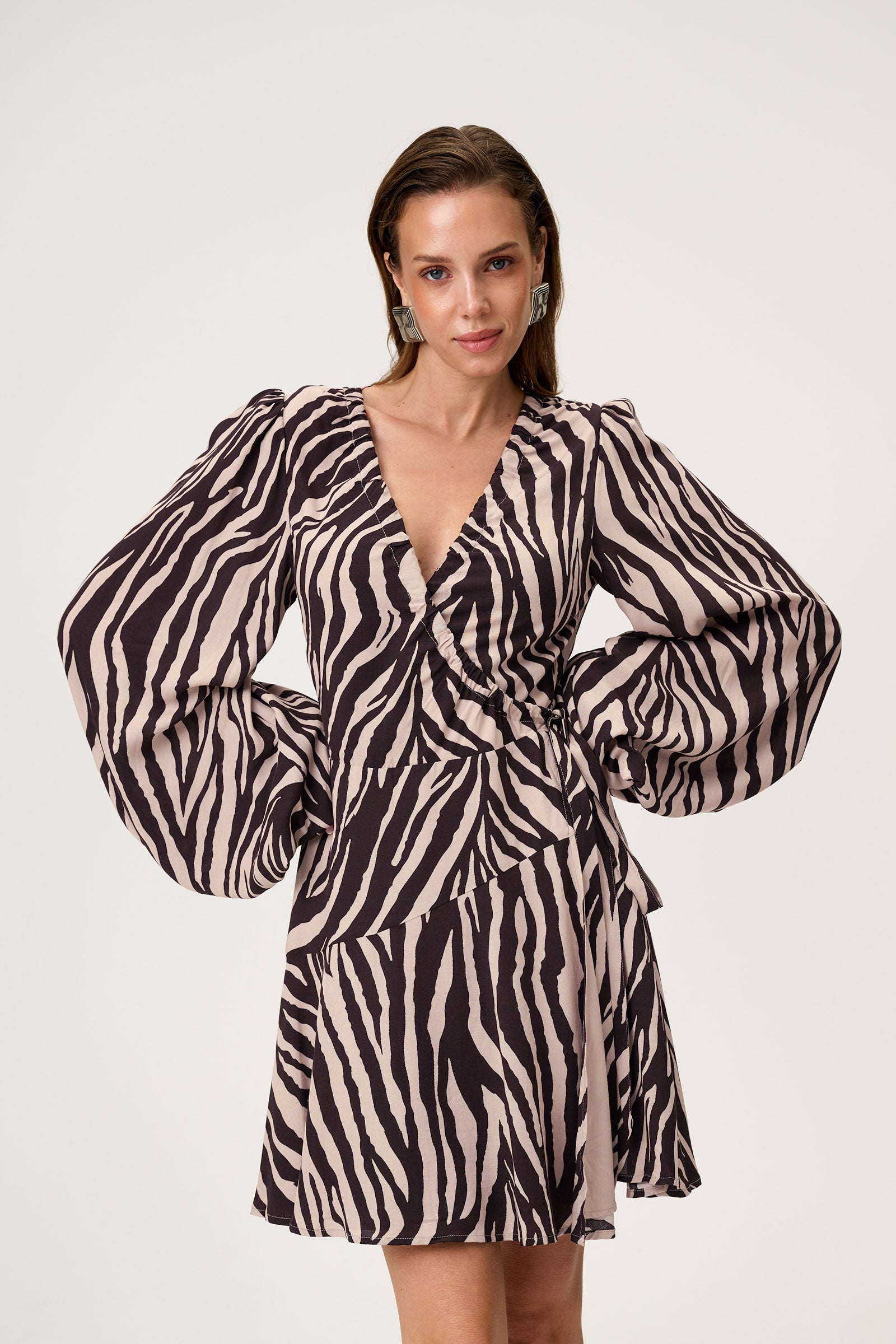 Portofino Mini Dress in Zebra - Shop now adoore.com Portofino Mini Dress in Zebra - Shop now adoore.com