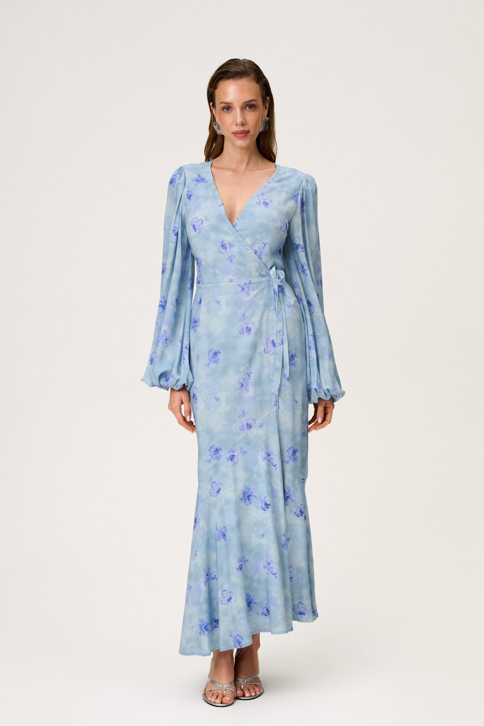 Portofino Maxi Dress in Blue - Shop now – adoore.com