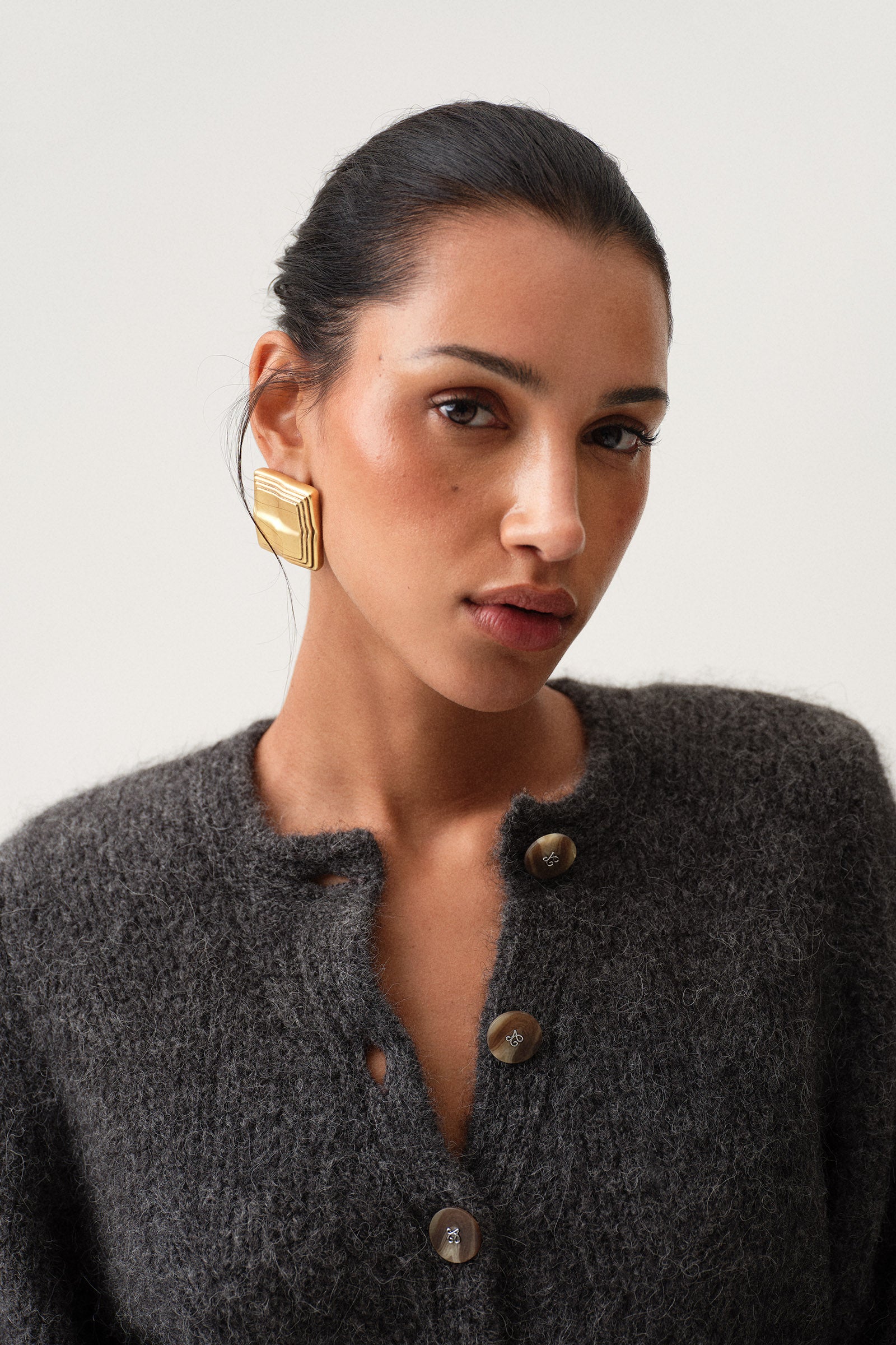 Asymmetric Frame Earring image