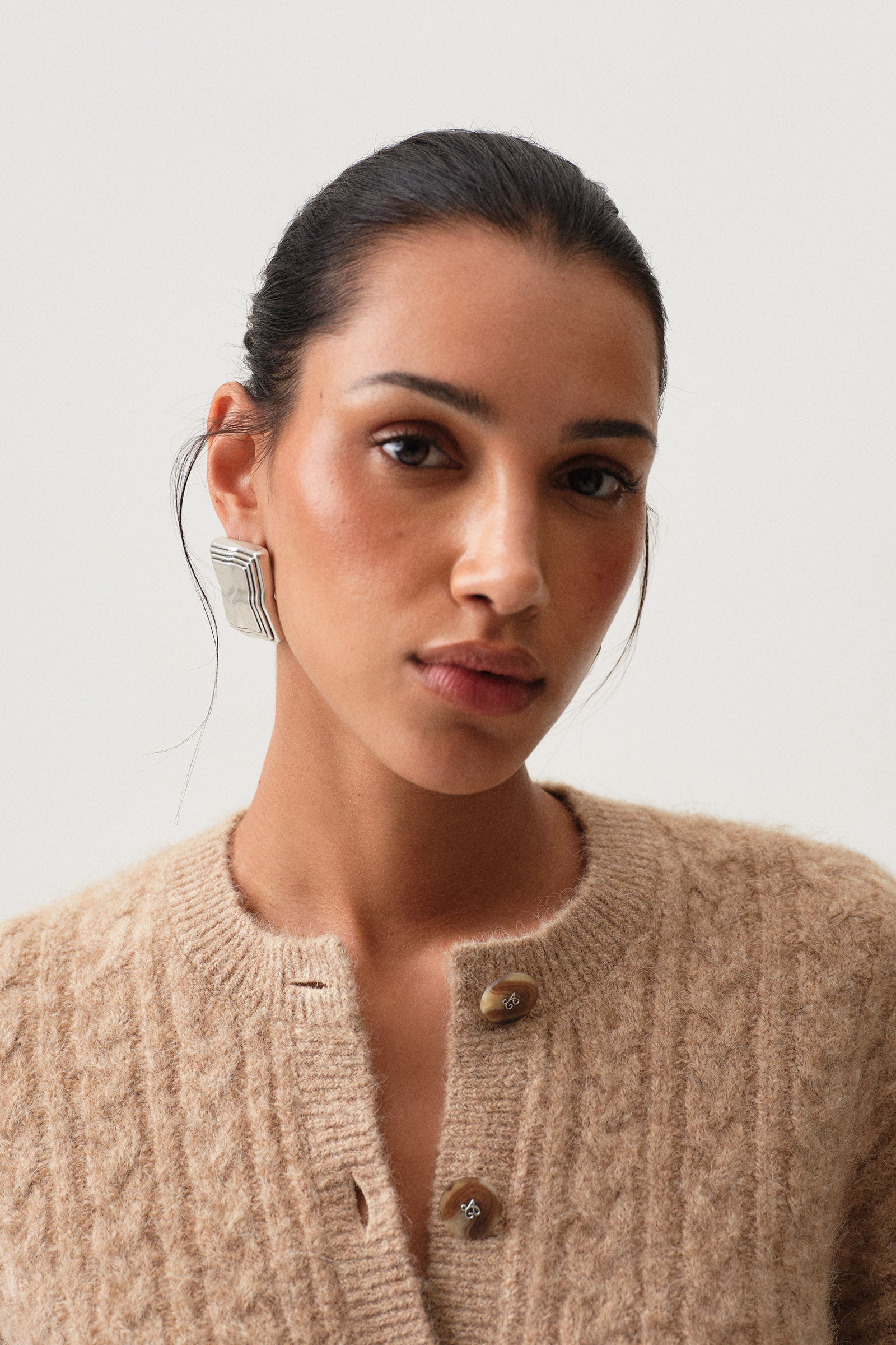 Asymmetric Frame Earring image