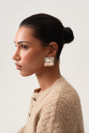 Asymmetric Frame Earring thumbnail image
