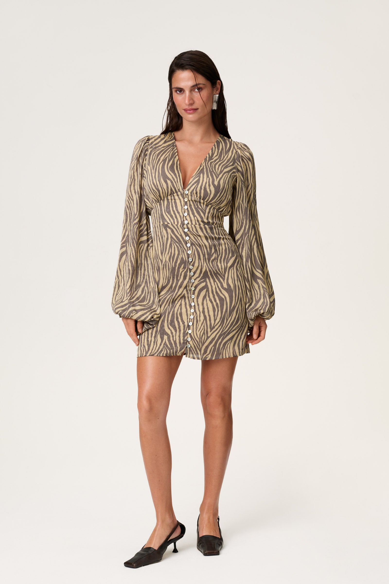 Florence dress in zebra