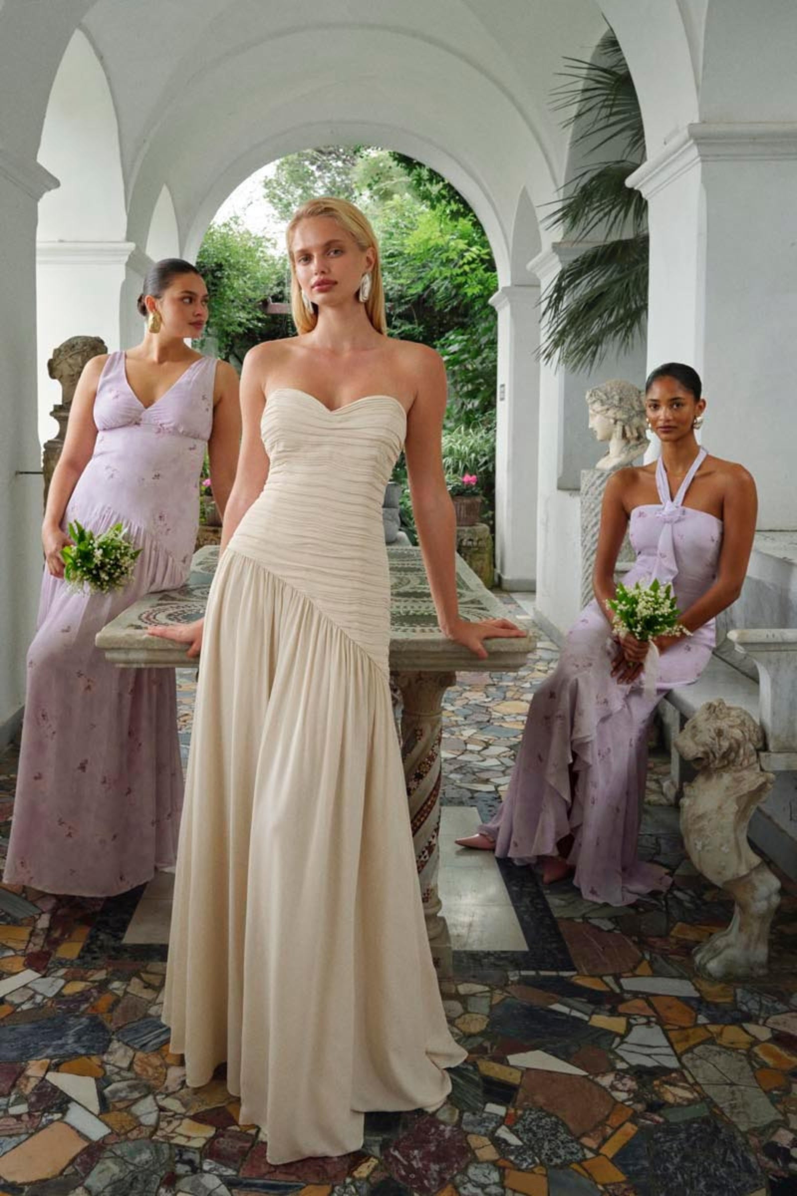 Lima bandeau dress in white - Shop now adoore.com Lima bandeau dress in white - Shop now adoore.com
