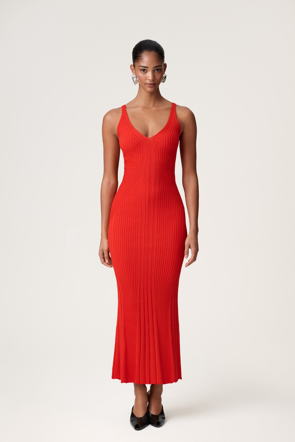 adoore red dress Lugo maxi dress in red