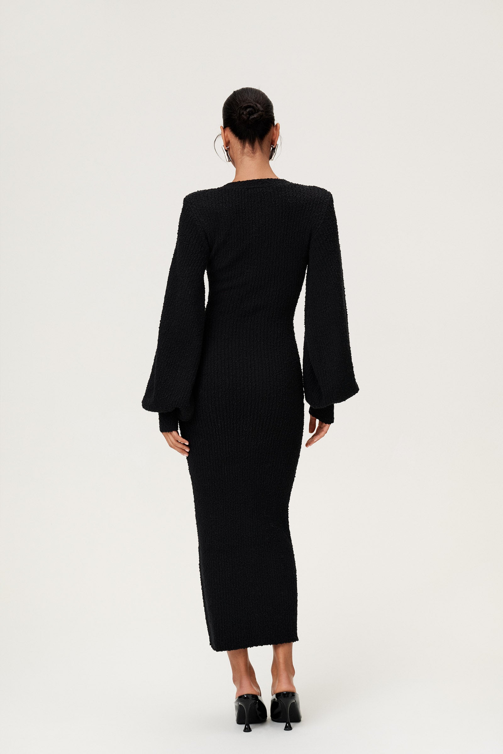 adoore montana maxi dress Cable knitted Montana dress