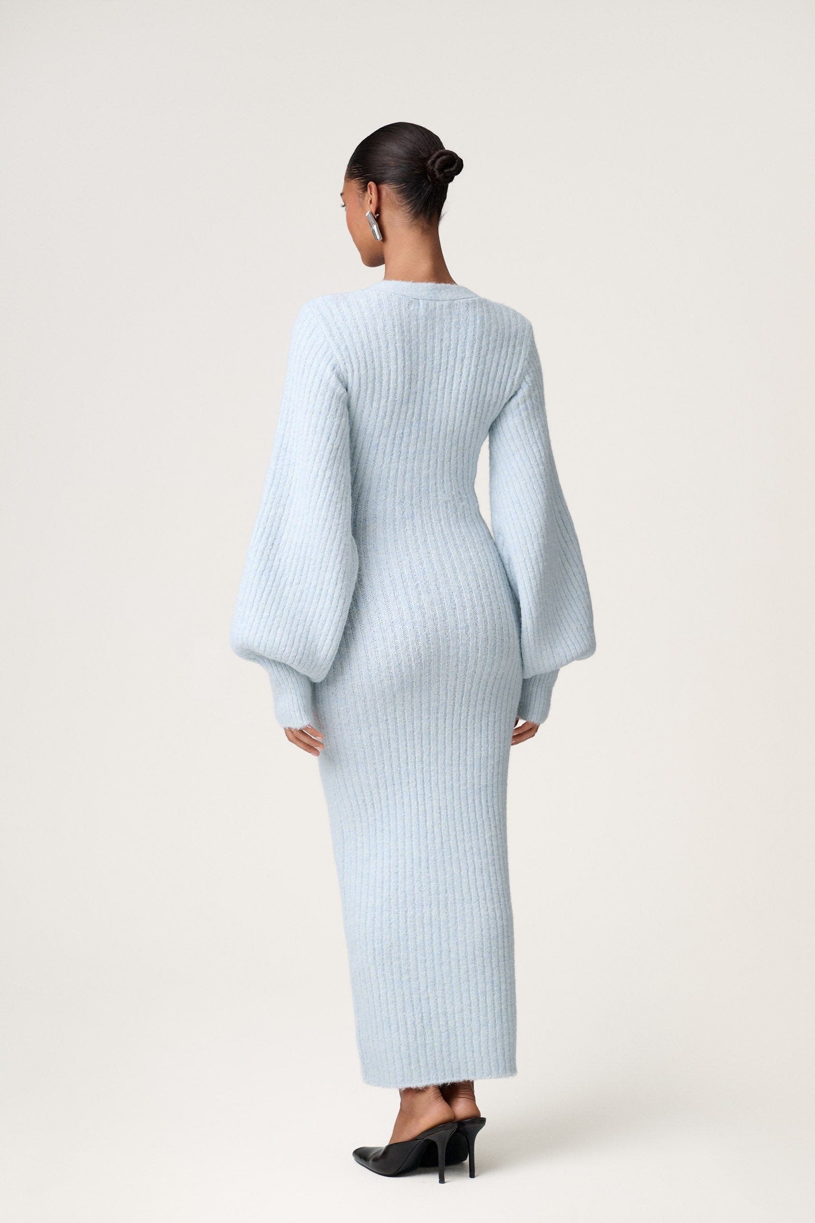 Montana maxi dress in light blue - Shop now adoore.com Montana maxi dress in light blue - Shop now adoore.com