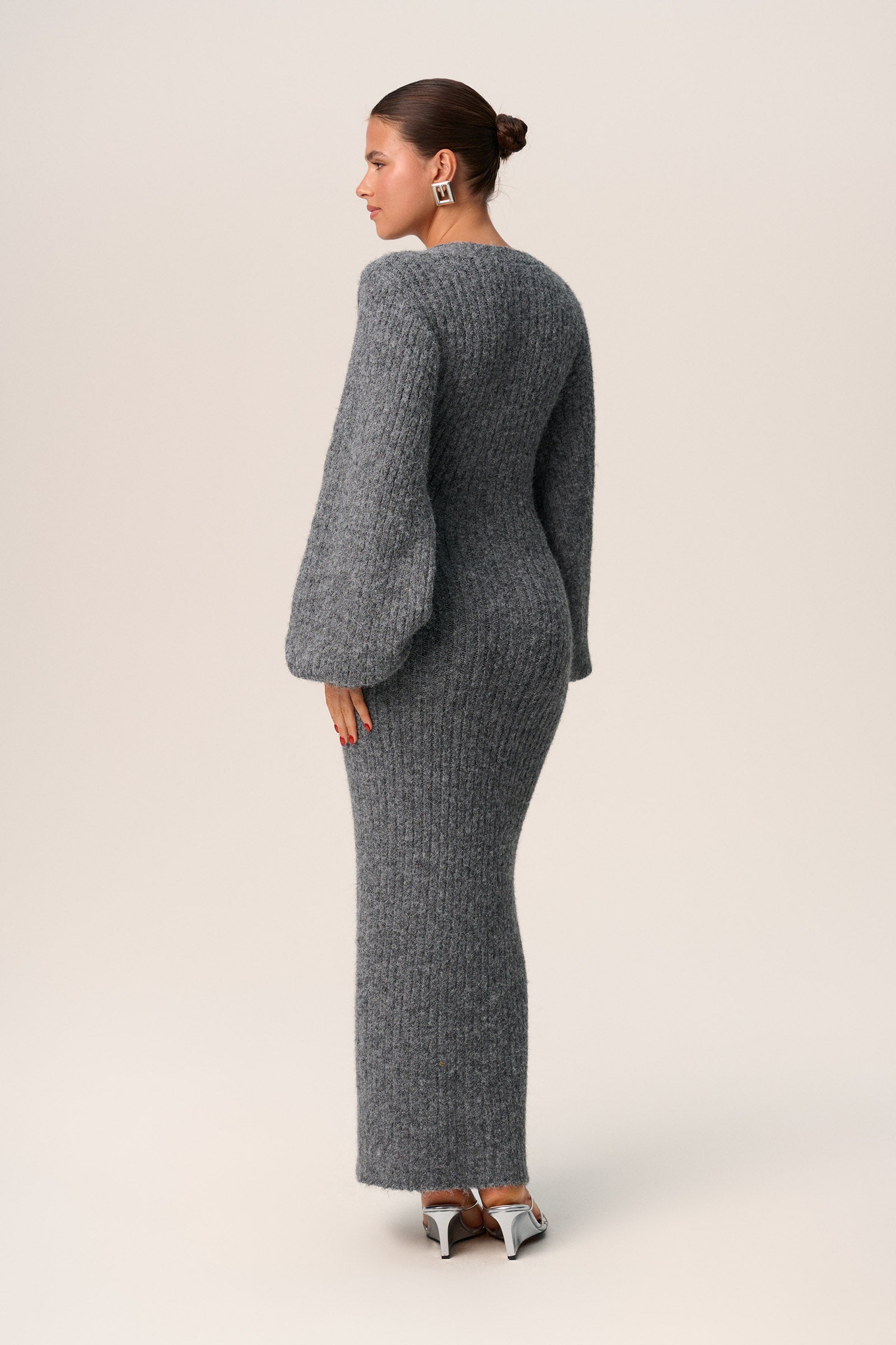 Montana maxi dress in grey Montana maxi dress in grey