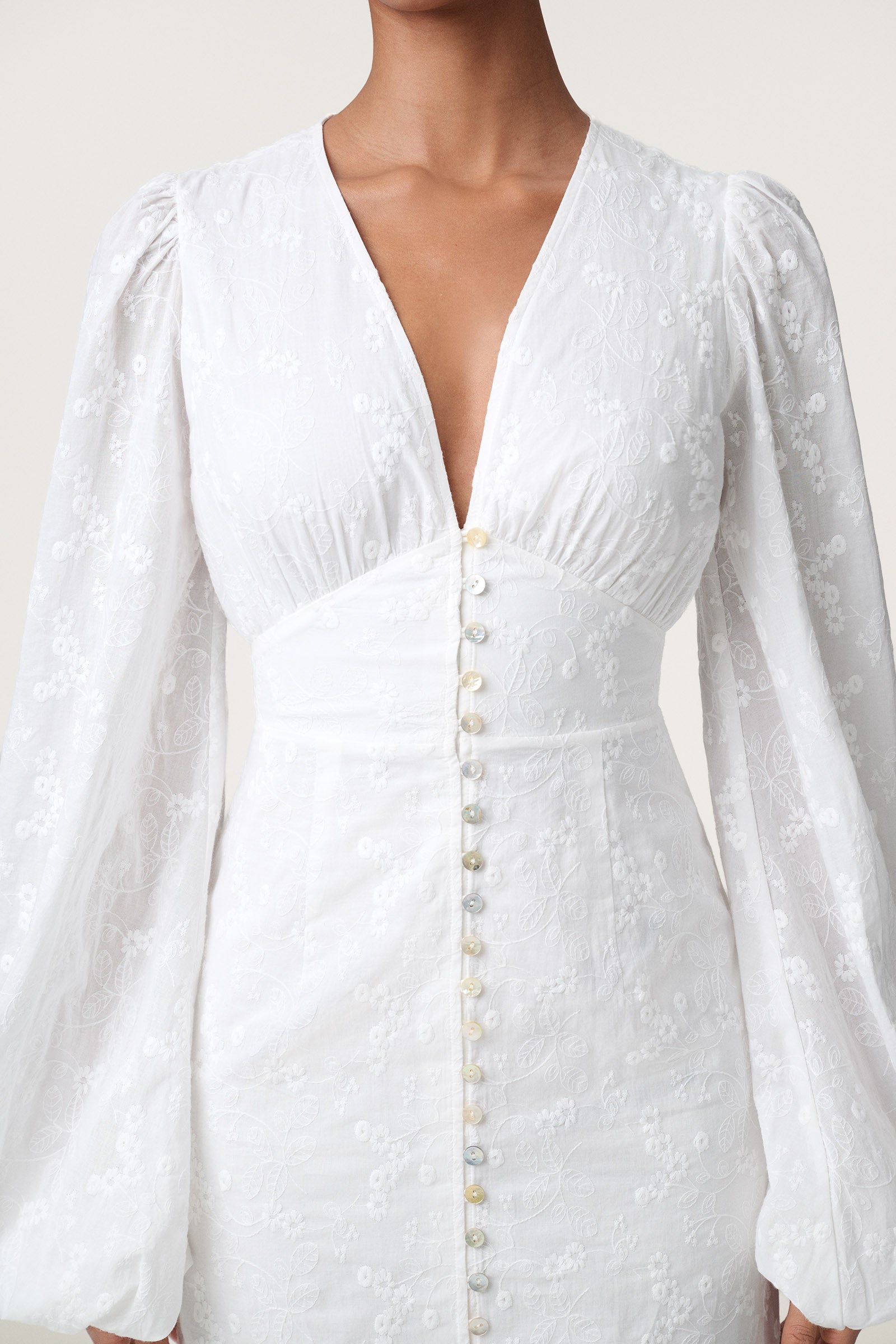 Positano maxi dress in white - Shop dress – adoore.com