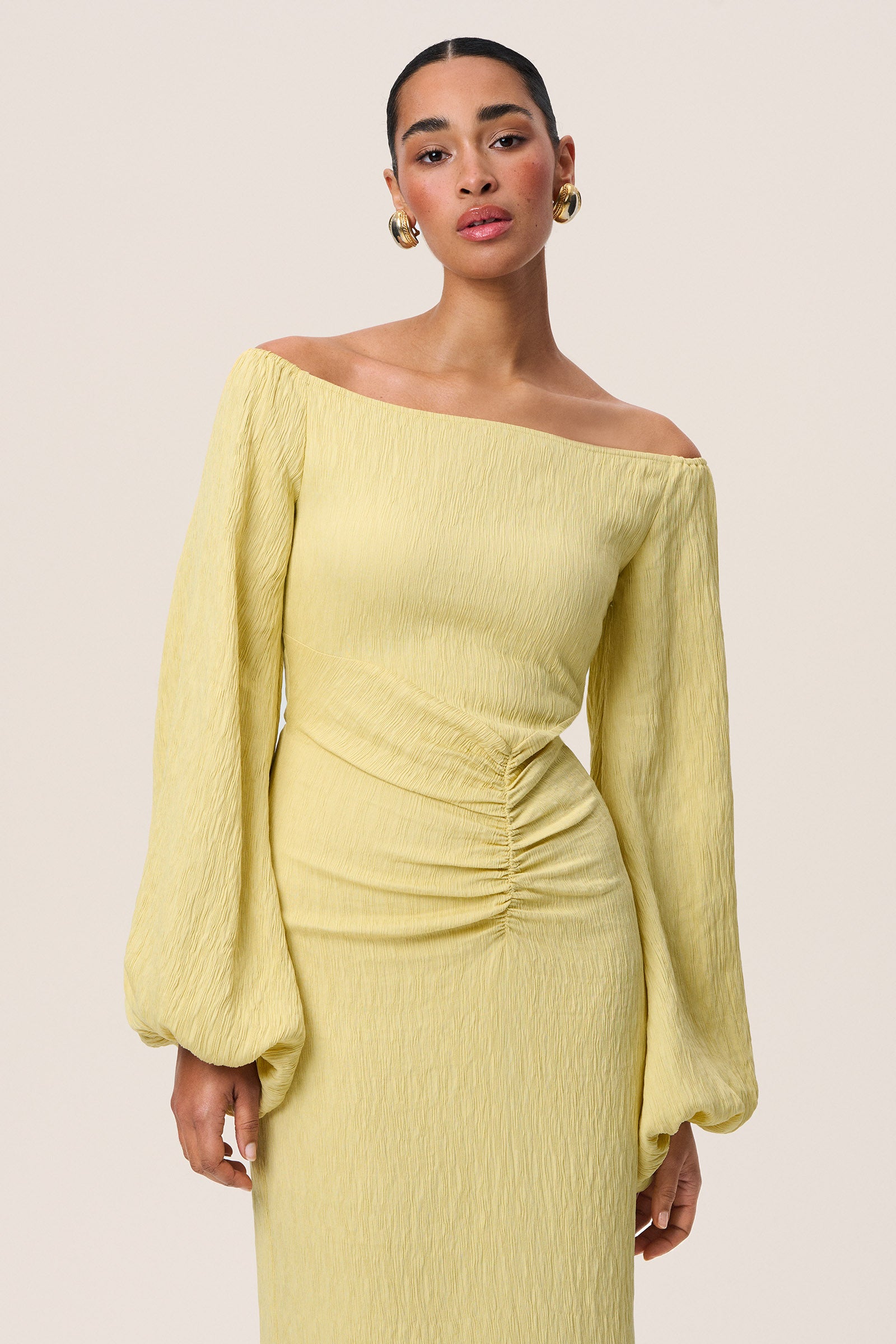 Reno maxi dress in yellow Reno maxi dress in yellow