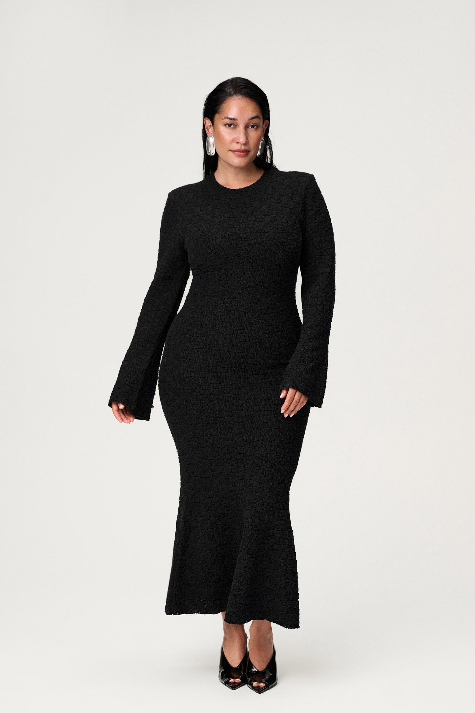 and now this black dress And Now This Women's Black Maxi Dresses