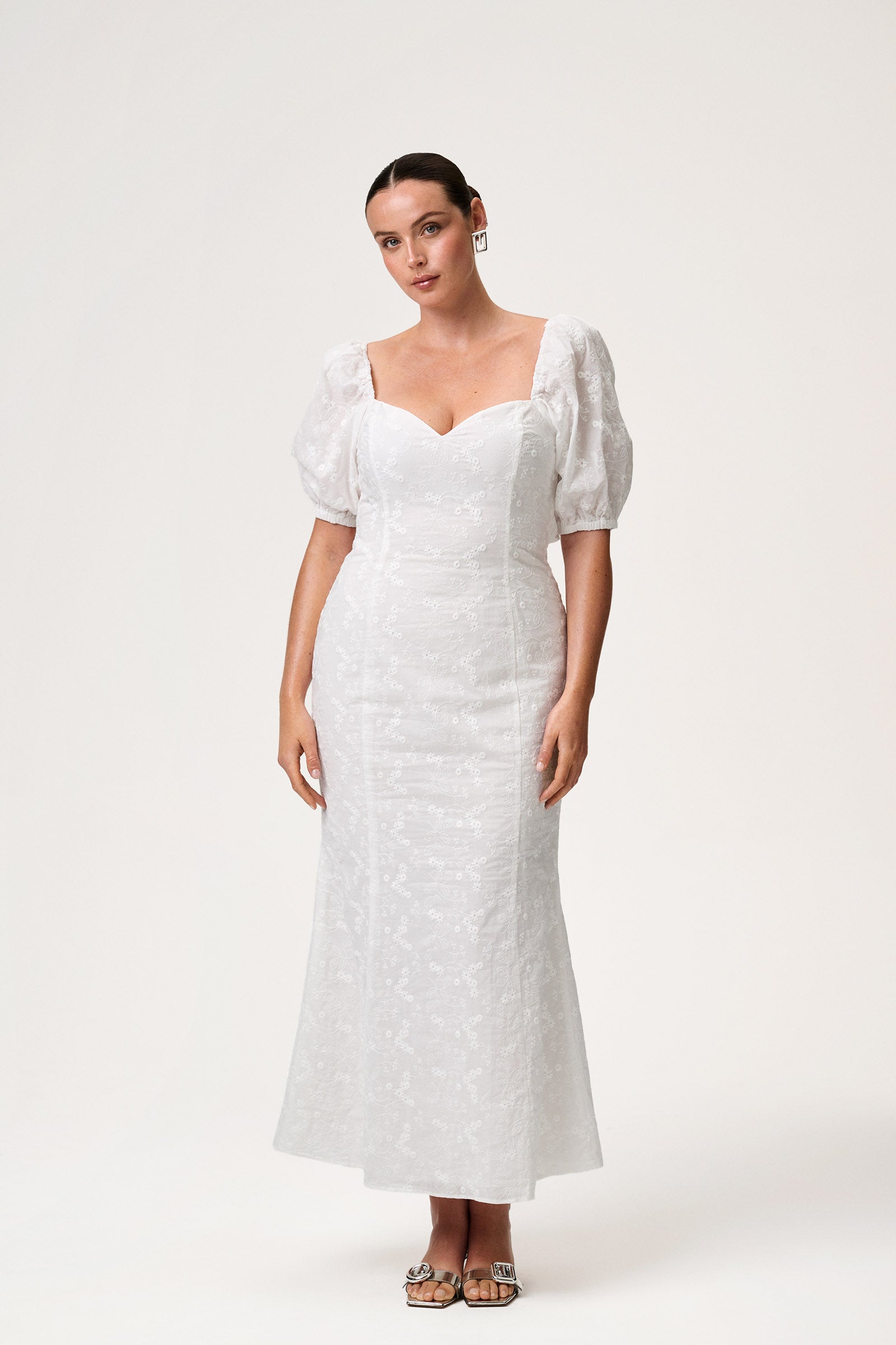 White embroidered maxi dress Shop dress adoore.com White embroidered maxi dress Shop dress adoore.com