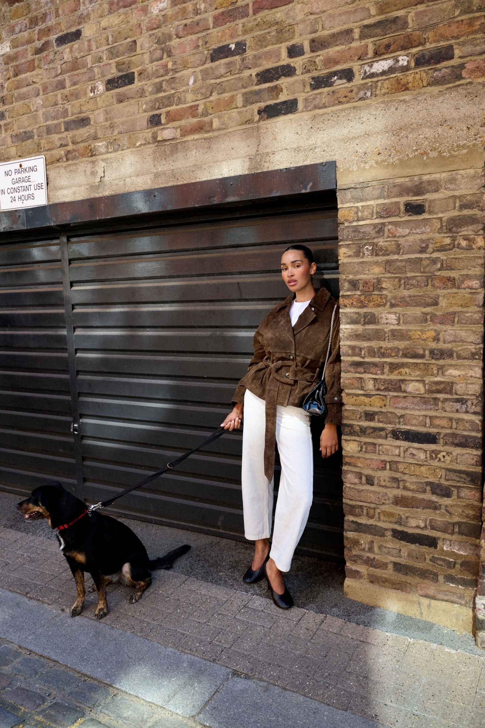 York Cropped Trench Coat image